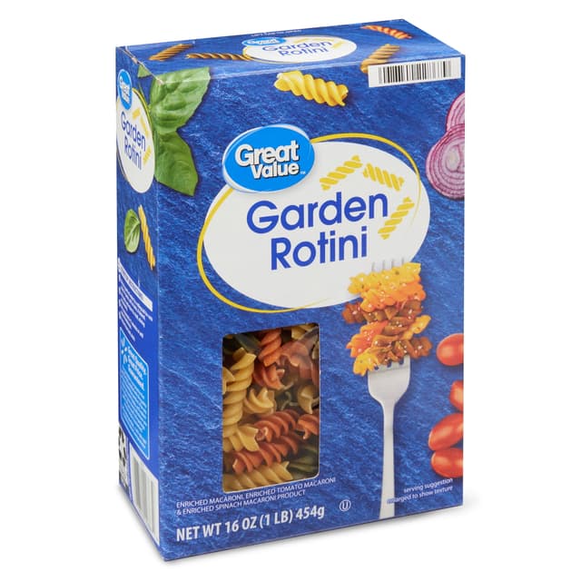 Is it Vegan? Great Value Garden Rotini Pasta