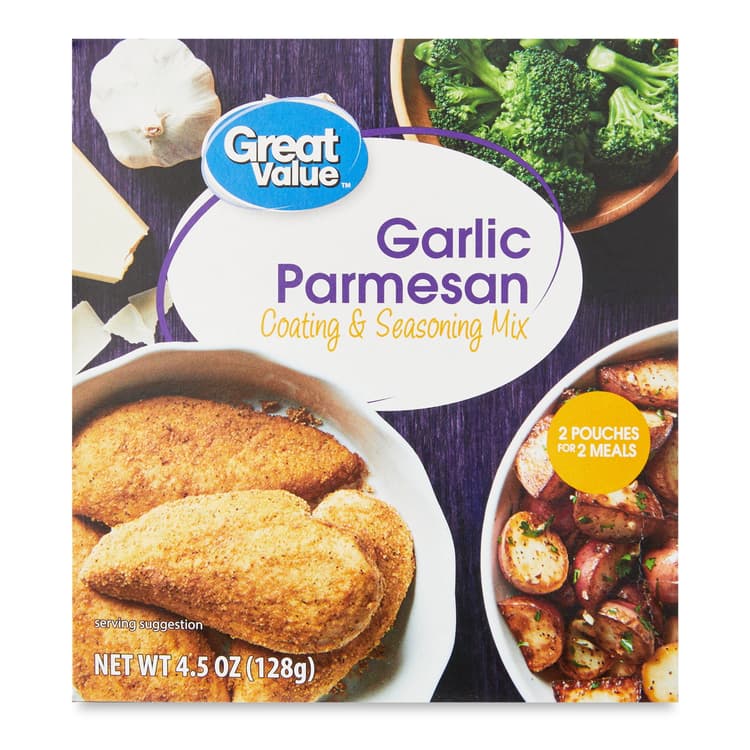 Great Value Garlic Parmesan Coating & Seasoning Mix