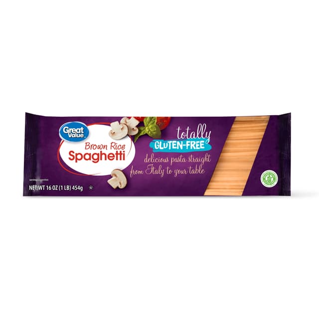 Is it Paleo? Great Value Gluten-free Brown Rice Spaghetti