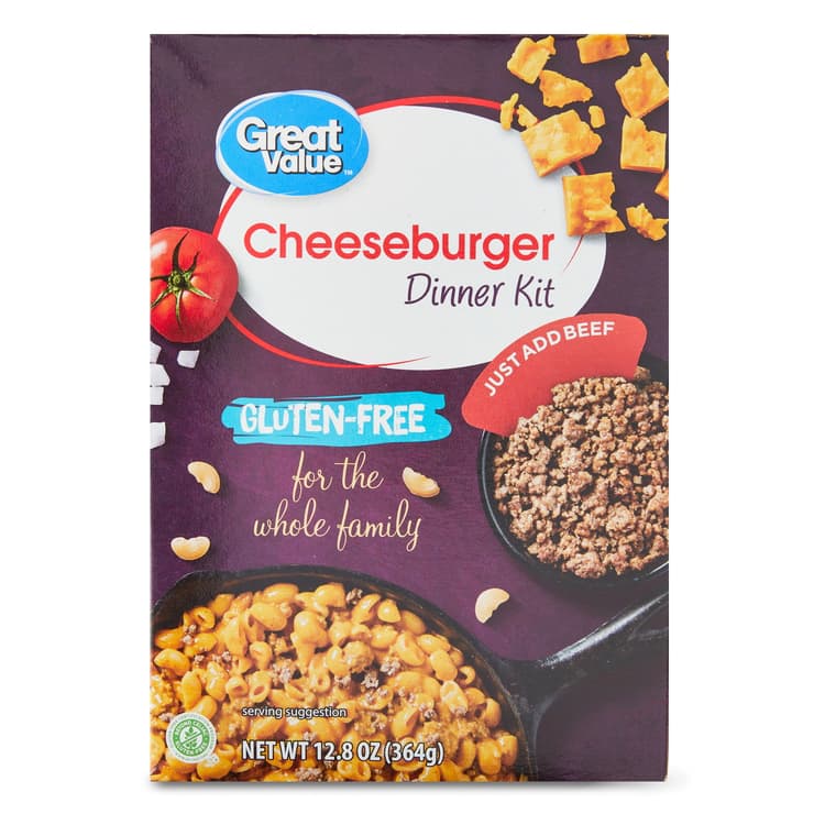 Great Value Gluten-free Cheeseburger Dinner Kit