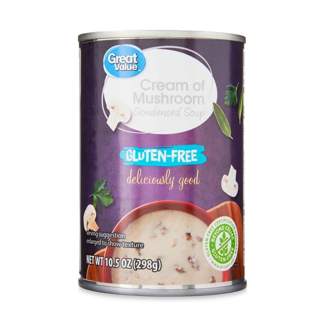 Is it Breastfeeding Friendly? Great Value Gluten Free Cream Of Mushroom Condensed Soup