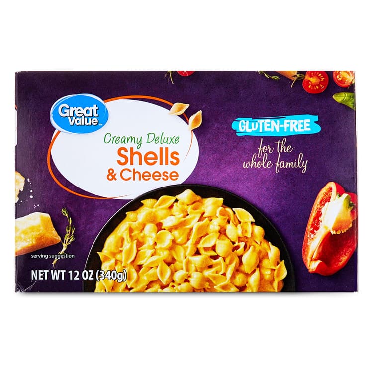 Great Value Creamy Deluxe Shells & Cheese