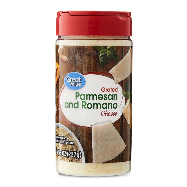 Great Value Grated Parmesan And Romano Cheese