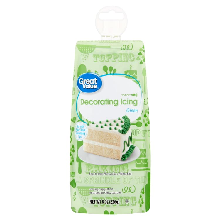 Great Value Green Decorating Icing