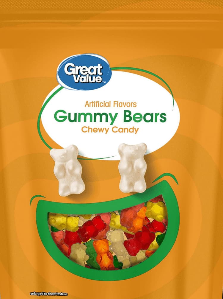 Great Value Gummy Bears Chewy Candy