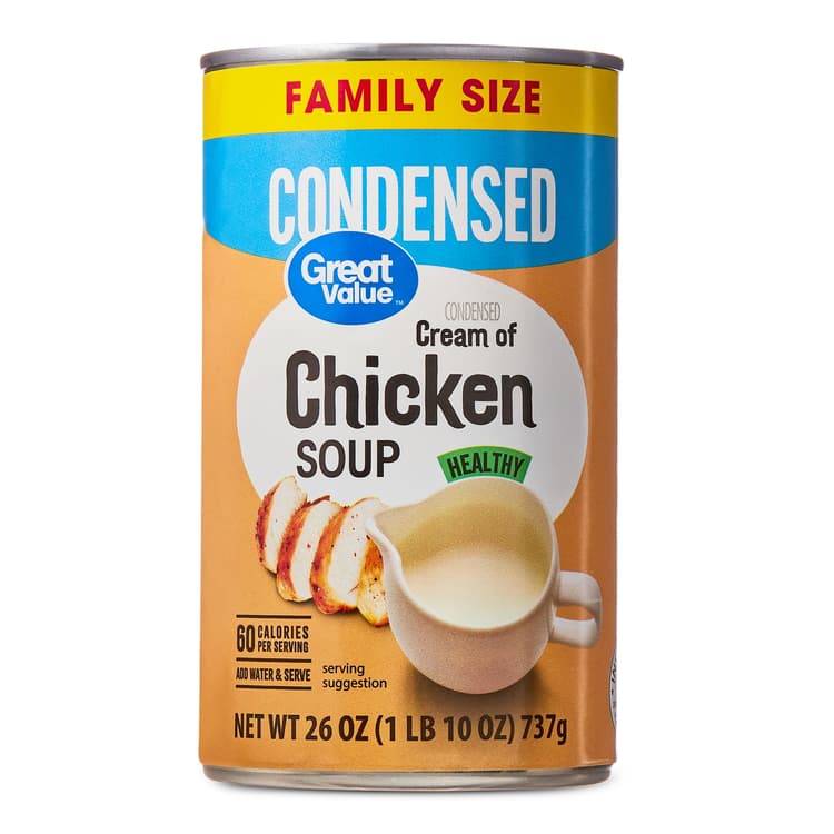 Great Value Healthy Cream Of Chicken Condensed Soup, Family Size
