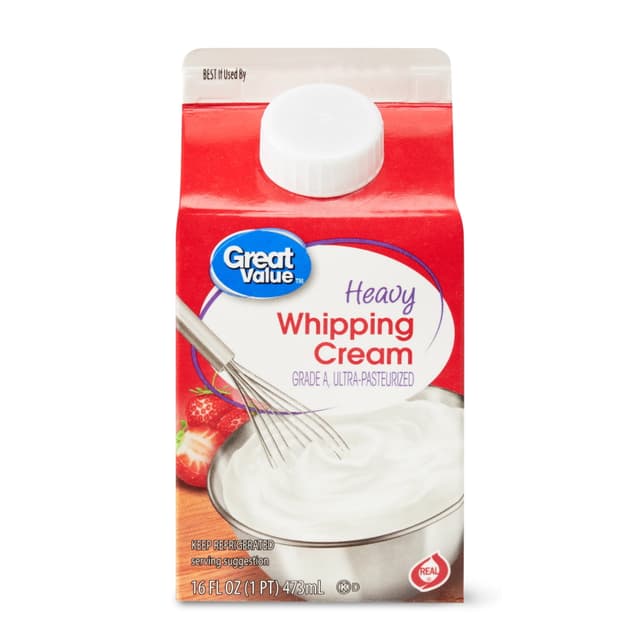 Is it Tree Nut Free? Great Value Ultra-pasteurized Real Heavy Whipping Cream
