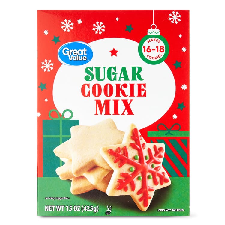 Great Value Holiday Sugar Cookie Mix