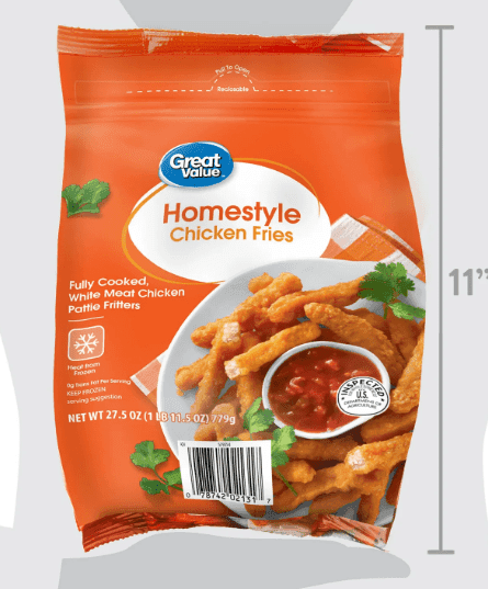 Great Value Homestyle Chicken Fries