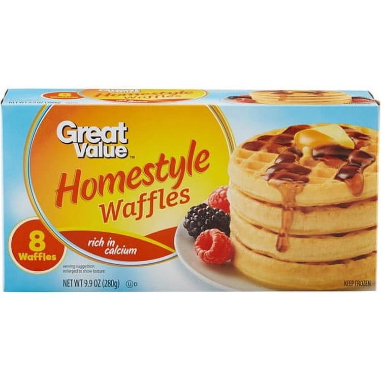 Great Value Homestyle Waffle