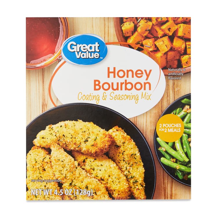 Great Value Honey Bourbon Coating & Seasoning Mix