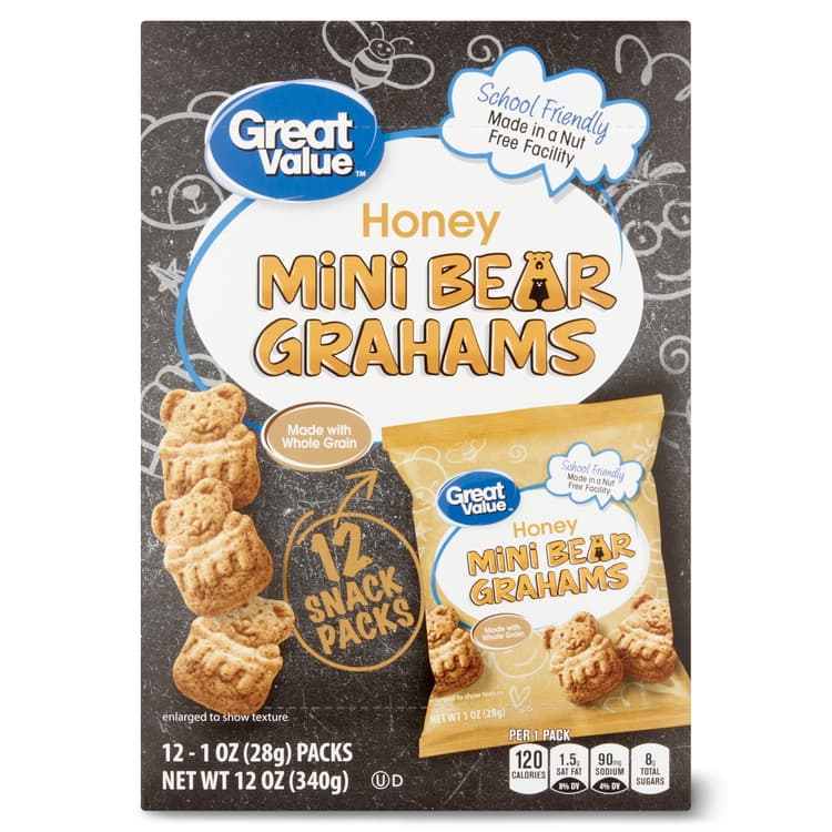 Great Value Honey Mini Bear Grahams