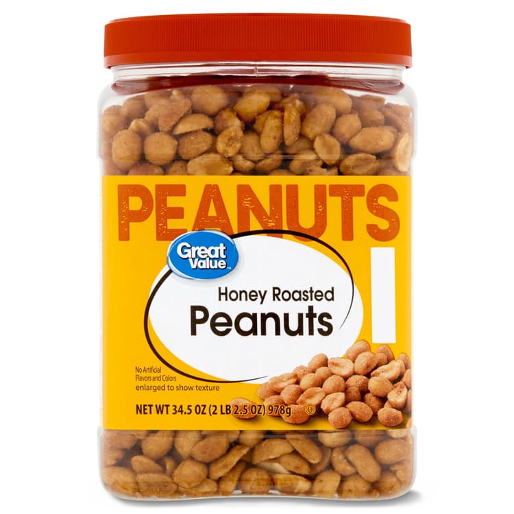 Great Value Honey Roasted Peanuts