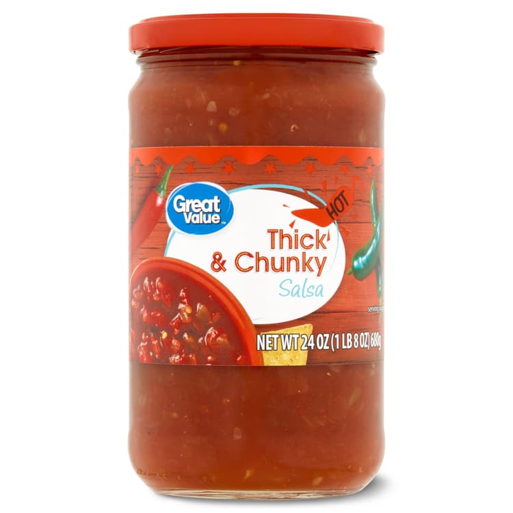 Great Value Hot Thick & Chunky Salsa