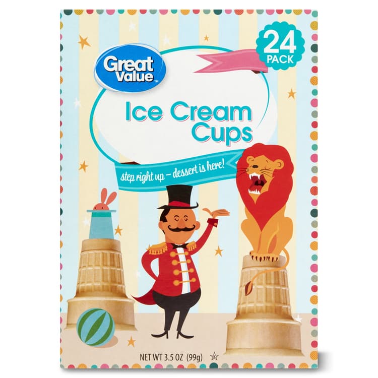 Great Value Ice Cream Cups