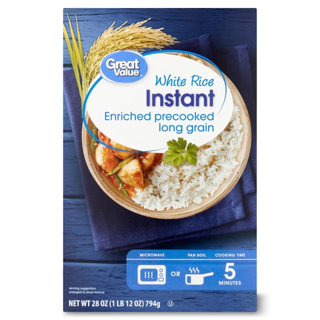 Is it Tree Nut Free? Great Value Instant White Rice
