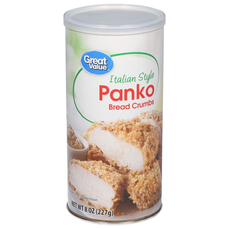 Great Value Italian Style Panko Bread Crumbs
