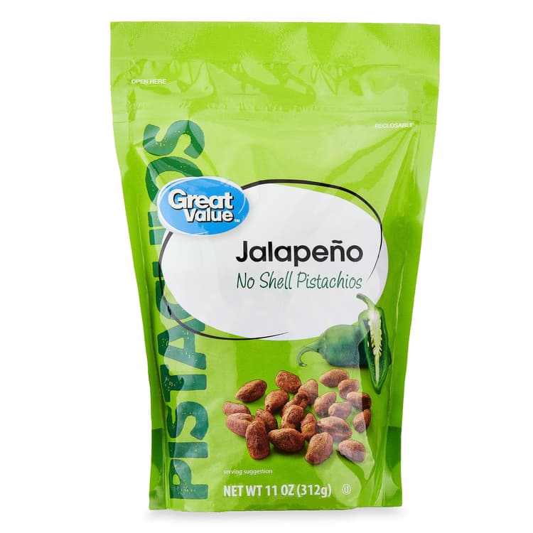 Great Value Jalapeno Shelled Pistachios