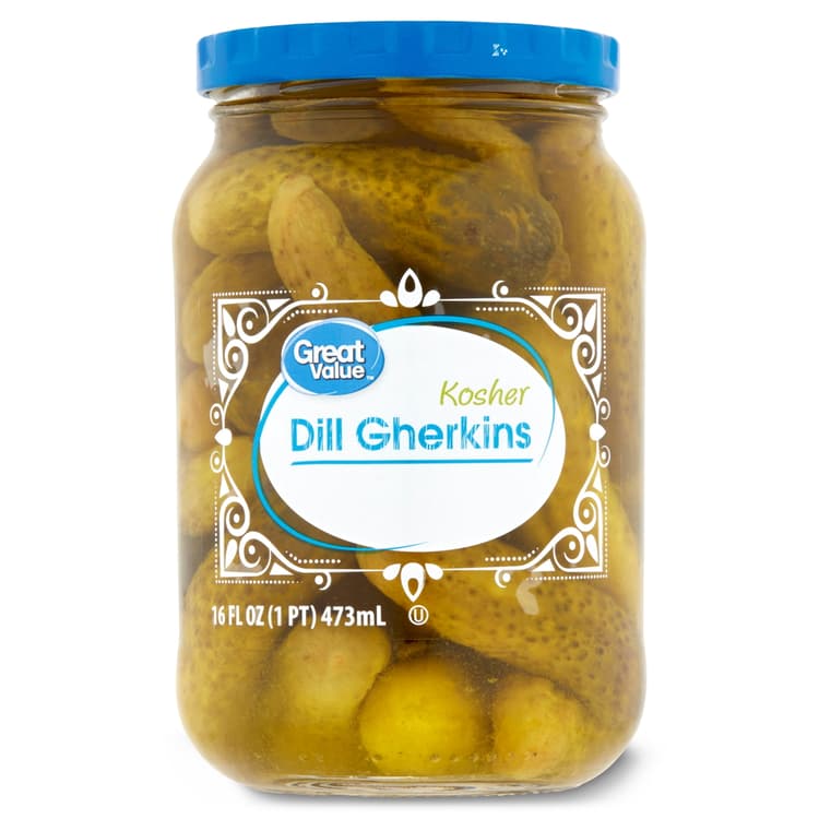 Great Value Kosher Dill Gherkins Fresh