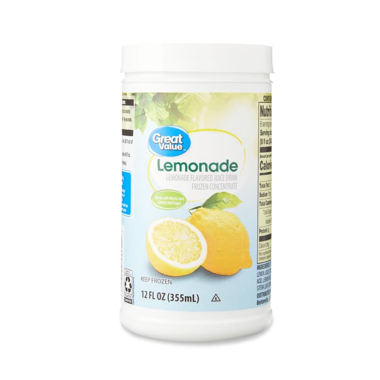 Great Value Lemonade Flavored Juice Drink