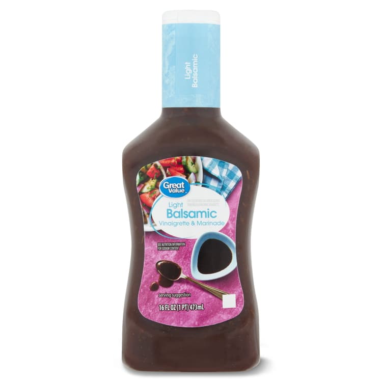 Great Value Light Balsamic Vinaigrette Salad Dressing & Marinade