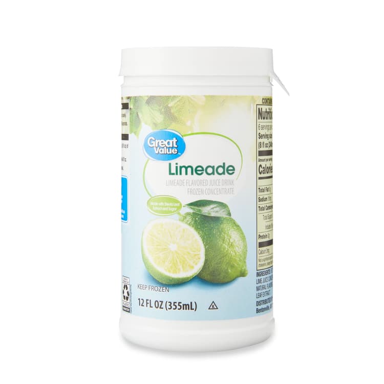 Great Value Limeade Flavored Juice Drink