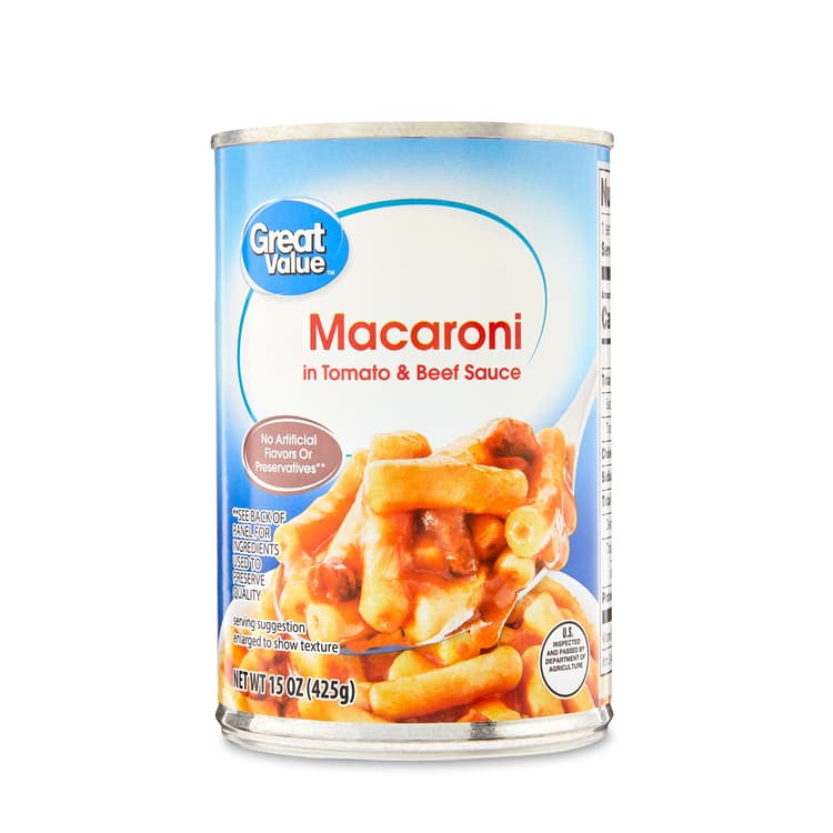 Great Value Macaroni & Beef