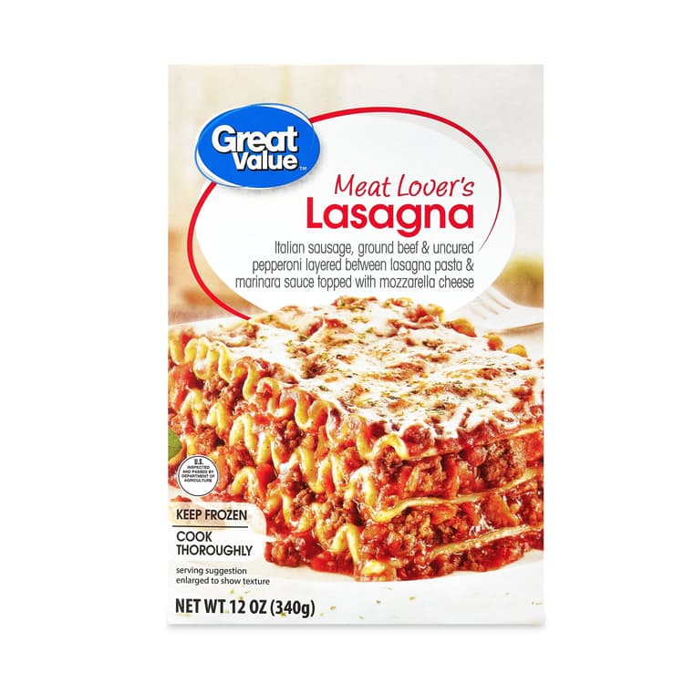 Great Value Meat Lover'S Lasagna