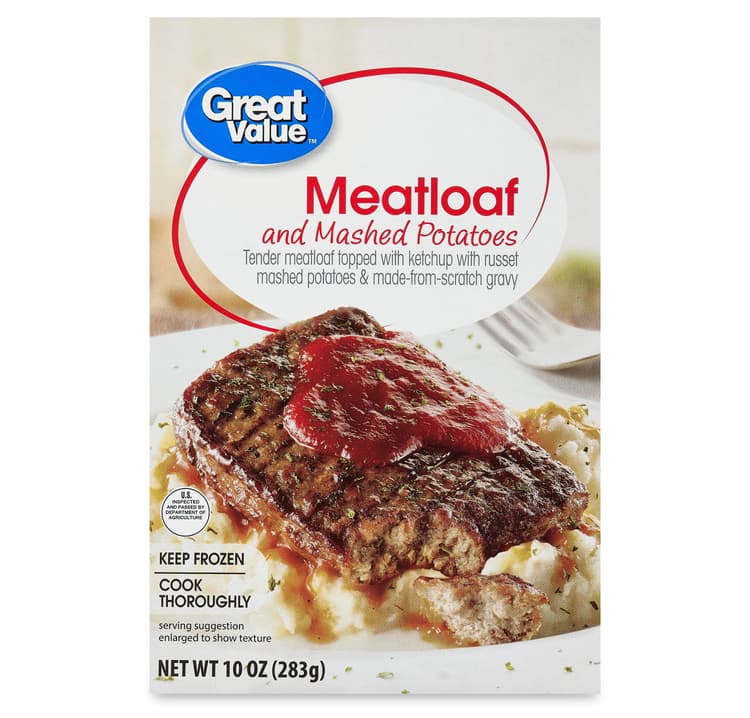 Great Value Meatloaf And Mashed Potatoes