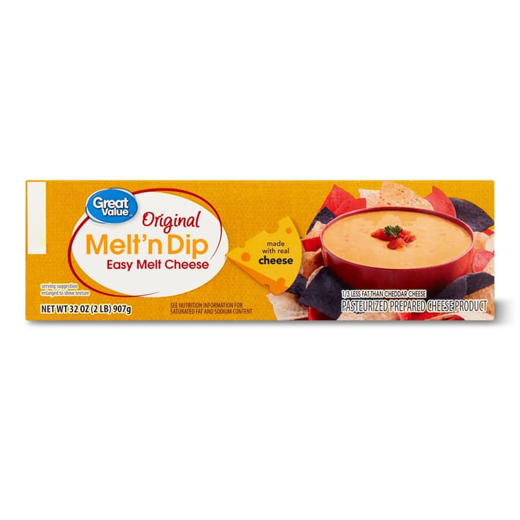 Great Value Melt'N Dip Easy Melt Cheese