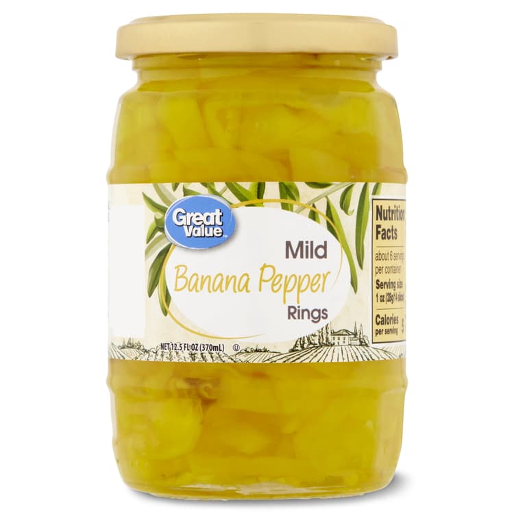 Great Value Mild Banana Pepper Rings