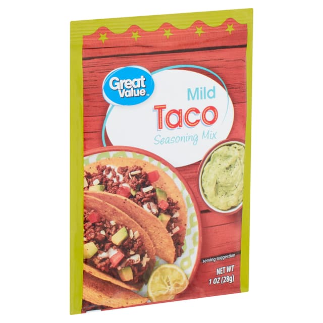 Is it Artificial Food Coloring Free? Great Value Mild Taco Seasoning Mix