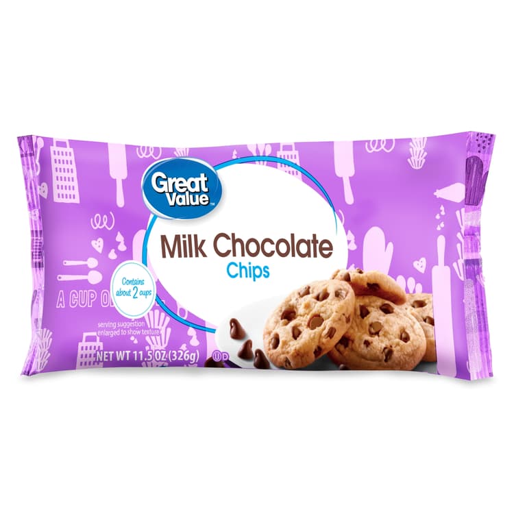 Great Value Milk Chocolate Baking Chips