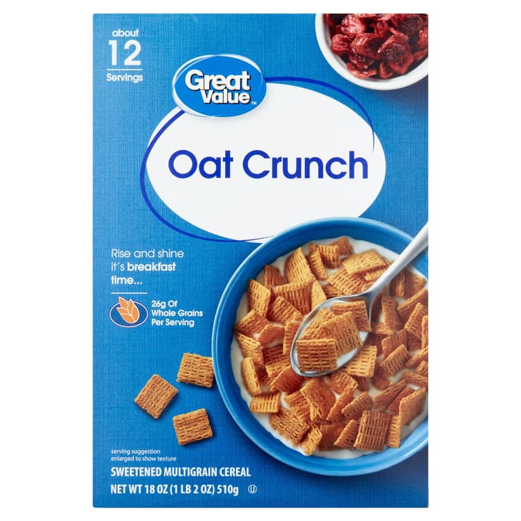 Great Value Oat Crunch Breakfast Cereal