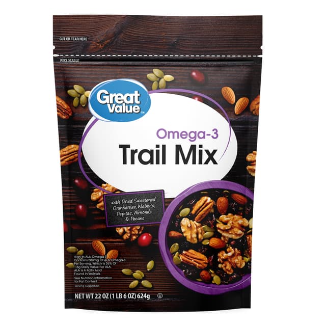 Is it Low Iodine? Great Value Omega-3 Trail Mix
