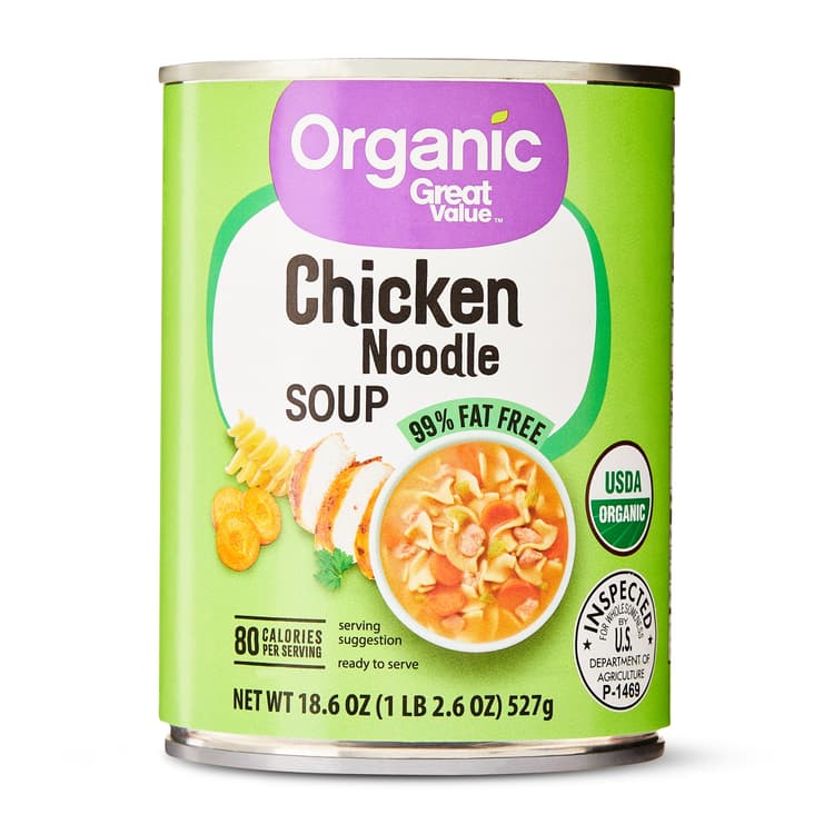 Great Value Organic Chicken Noodle Soup