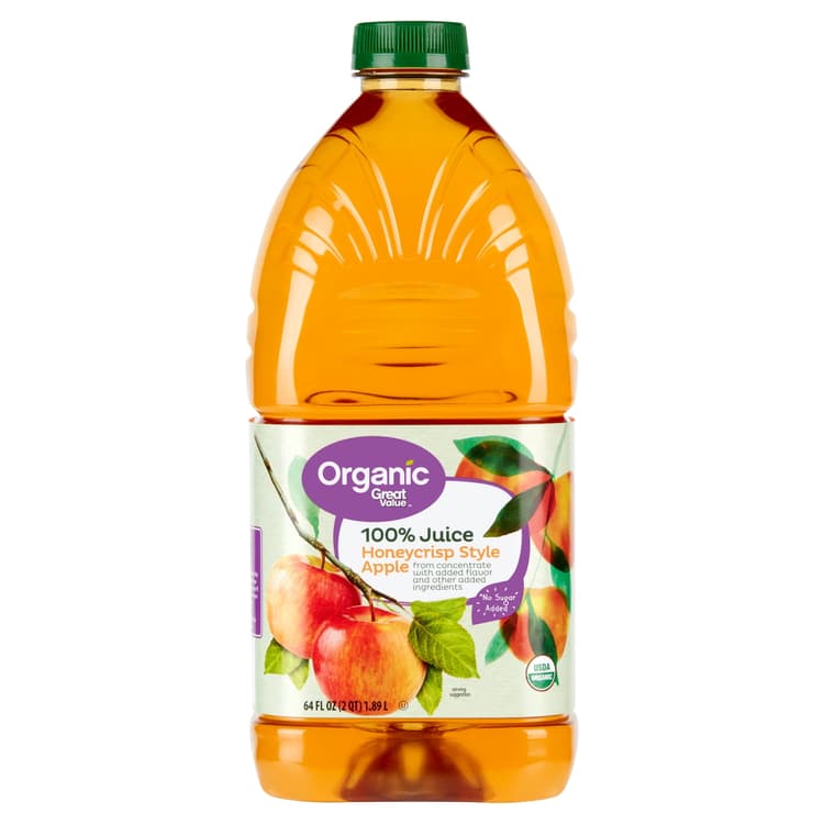 Great Value Organic Honeycrisp Style Apple Juice