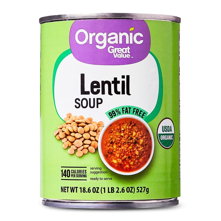 Great Value Organic Lentil Soup