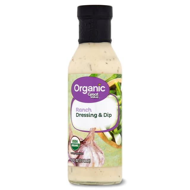 Is it Artificial Food Coloring Free? Great Value Organic Ranch Dressing & Dip