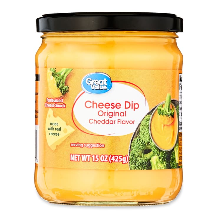 Great Value Original Cheddar Flavor Cheese Dip