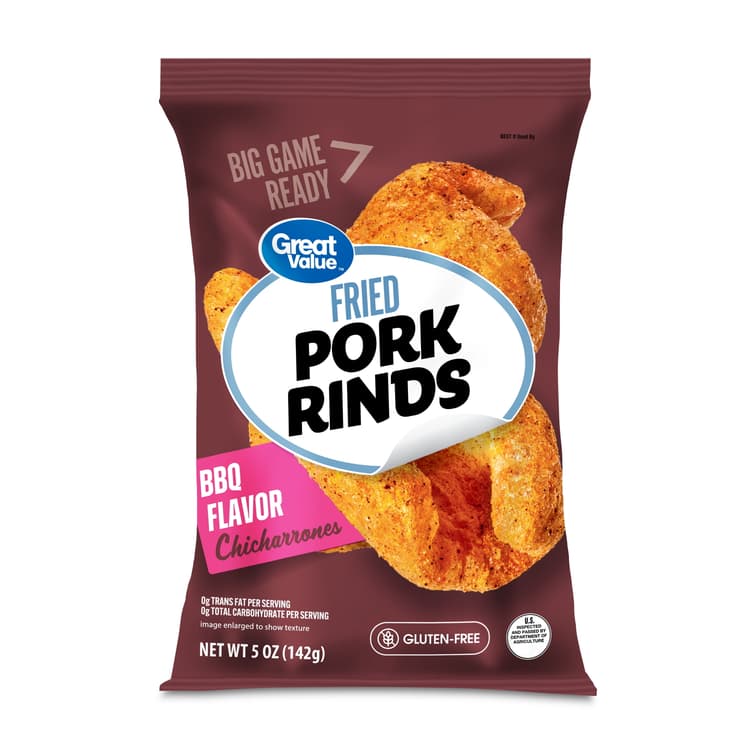 Great Value Fried Pork Skins, Barbecue