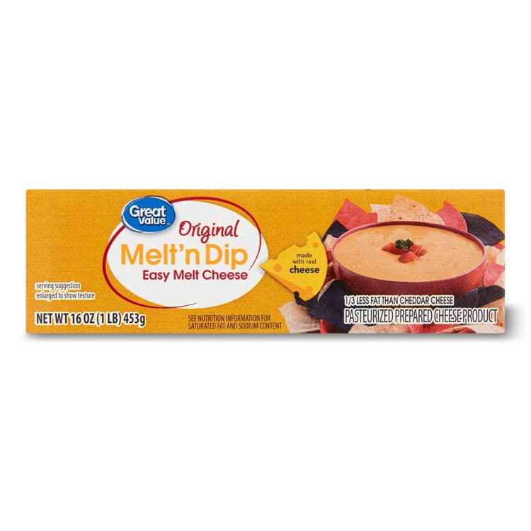 Great Value Original Melt'N Dip Easy Melt Cheese