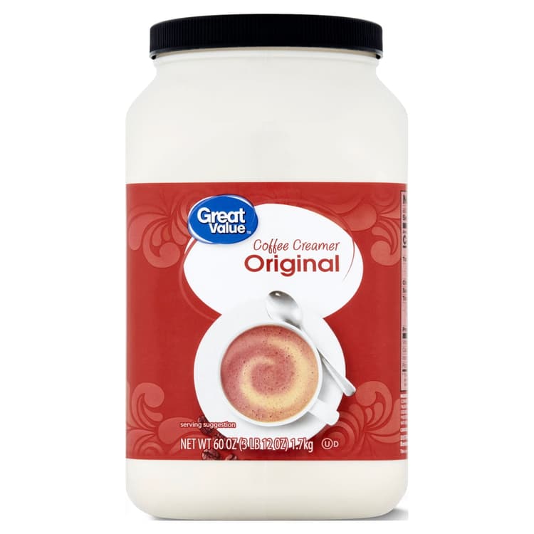 Great Value Original Value Size Coffee Creamer