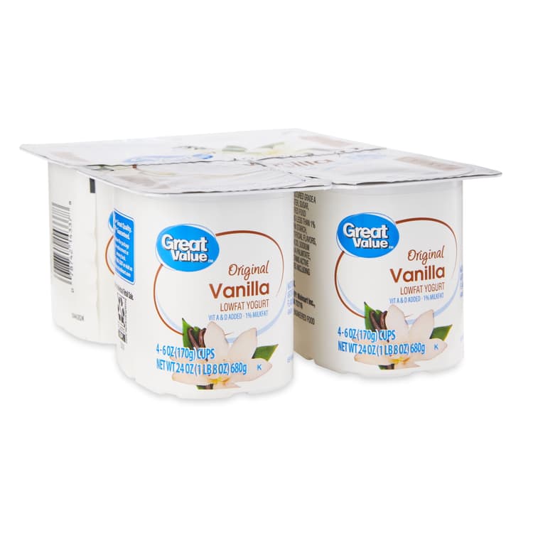 Great Value Original Vanilla Lowfat Yogurt