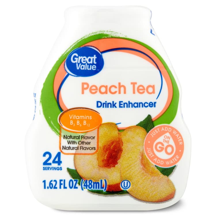 Great Value Peach Tea Drink Enhancer