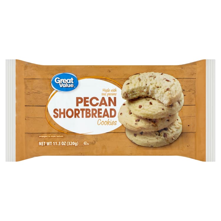 Great Value Pecan Shortbread Cookies