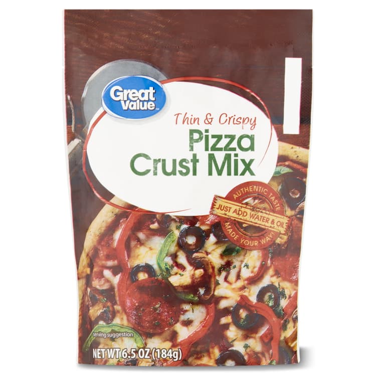 Great Value Thin & Crispy Pizza Crust Mix