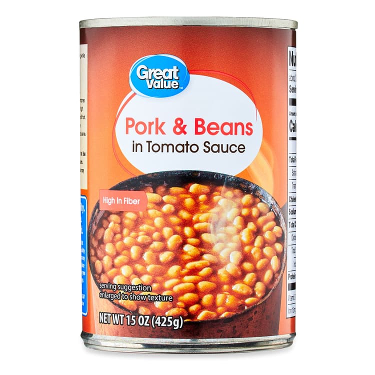 Great Value Pork & Beans In Tomato Sauce