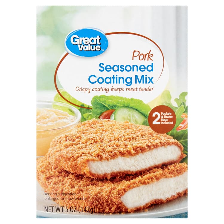 Great Value Pork Seasoned Coating Mix