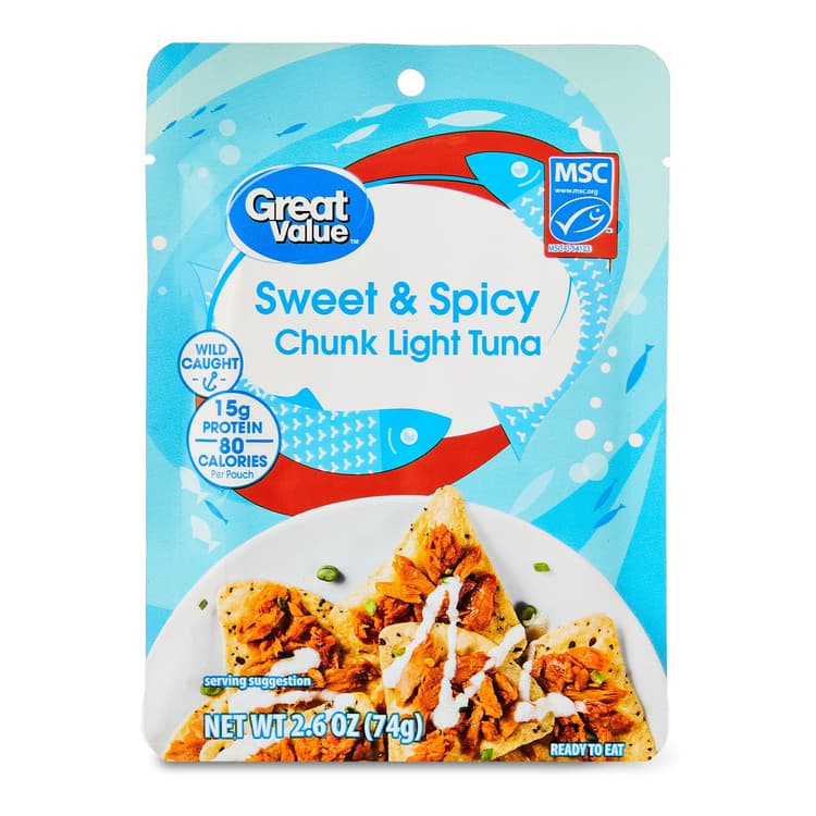 Great Value Premium Sweet & Spicy Chunk Light Tuna